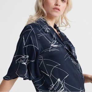Superdry Womens Edit Revere Blouse